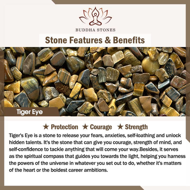 Buddha Stones Natural Stone Bead Alloy Healing Open Ring - image 13