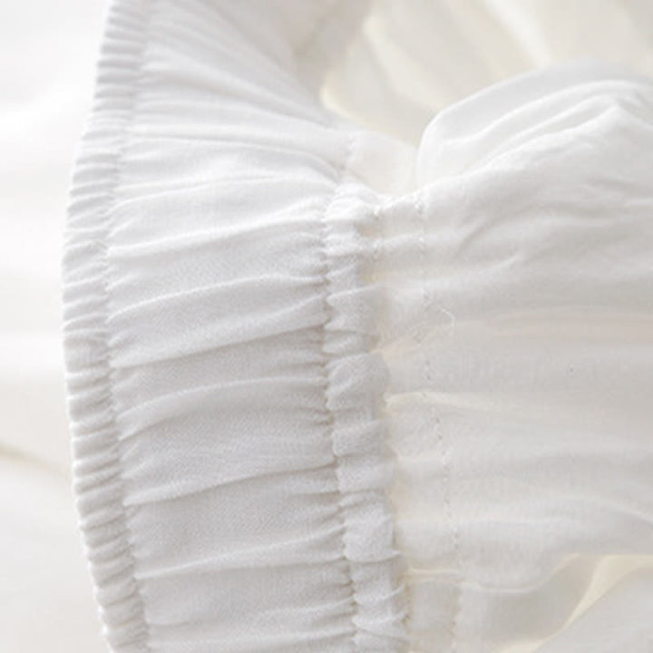 Buddha Stones Casual Loose Double Layer 7-8 Length Cropped Pants Women's Pants With Pockets - image 14