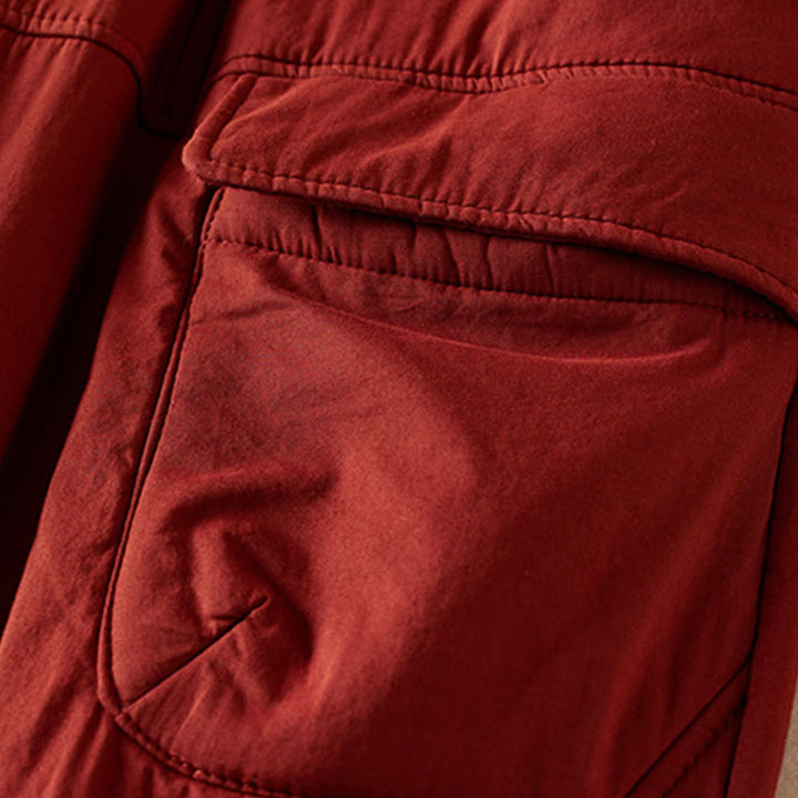 Buddha Stones Plain Women's Harem Thick Pants With Pockets - image 18