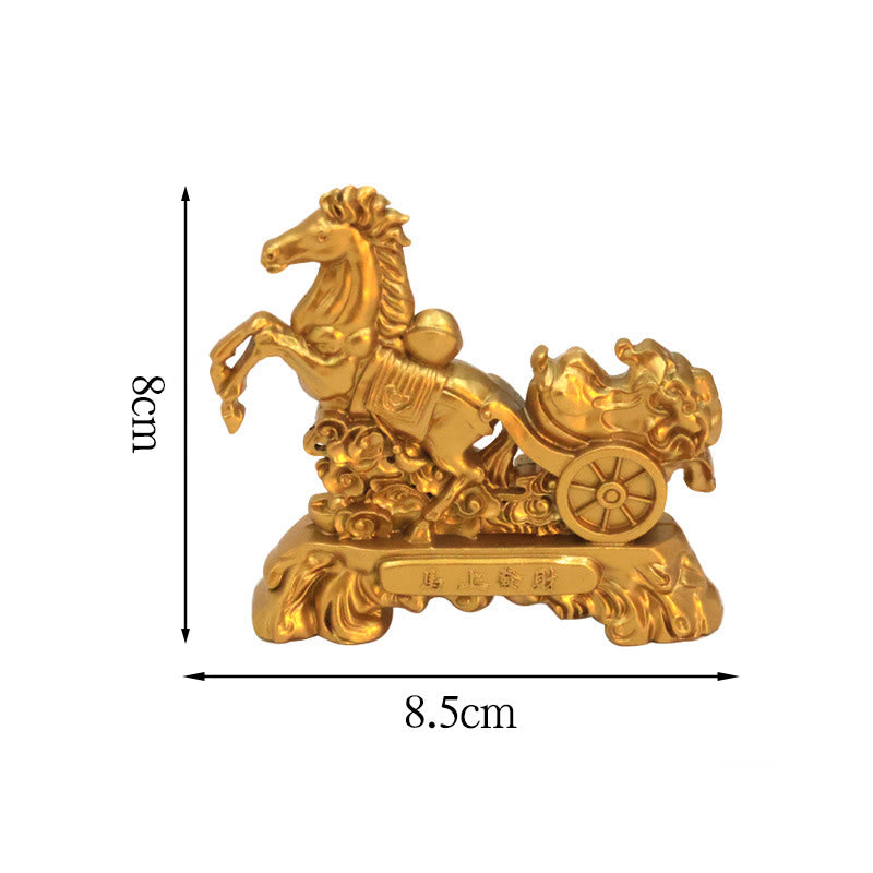 Buddha Stones Chinese Zodiac Year Of The Horse Attract Fortune Prosperity Home Decoration - Horse Cabbage - image 13