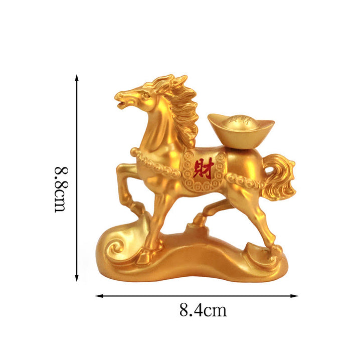 Buddha Stones "Wishing You Success and Good Fortune" Year of the Horse Decor Includes Gift Message Card - image 16
