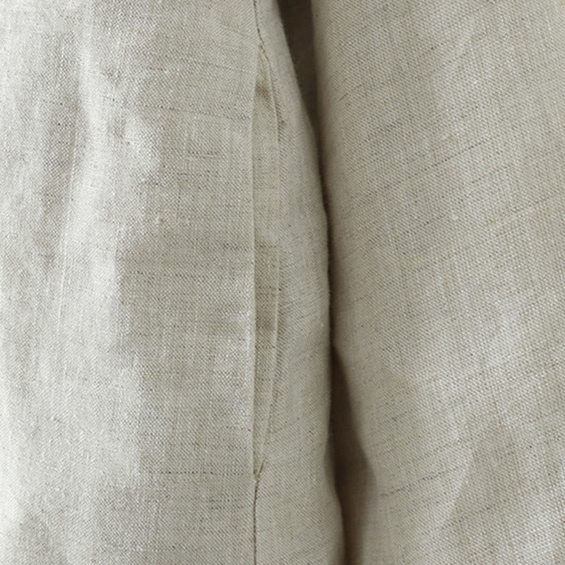 Buddha Stones Casual Buttons Women's Long Sleeve Cotton Jacket With Pockets - image 8