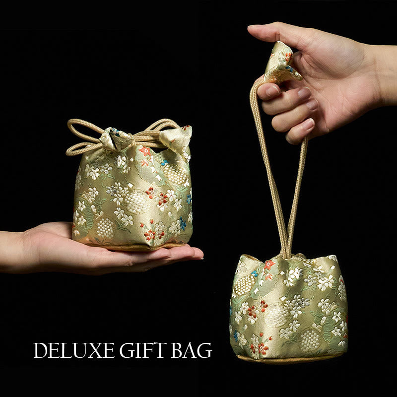 Buddha Stones "Wishing Strength to Rise from Within" Lava Rock Bracelet Includes Gift Message Card - image 6