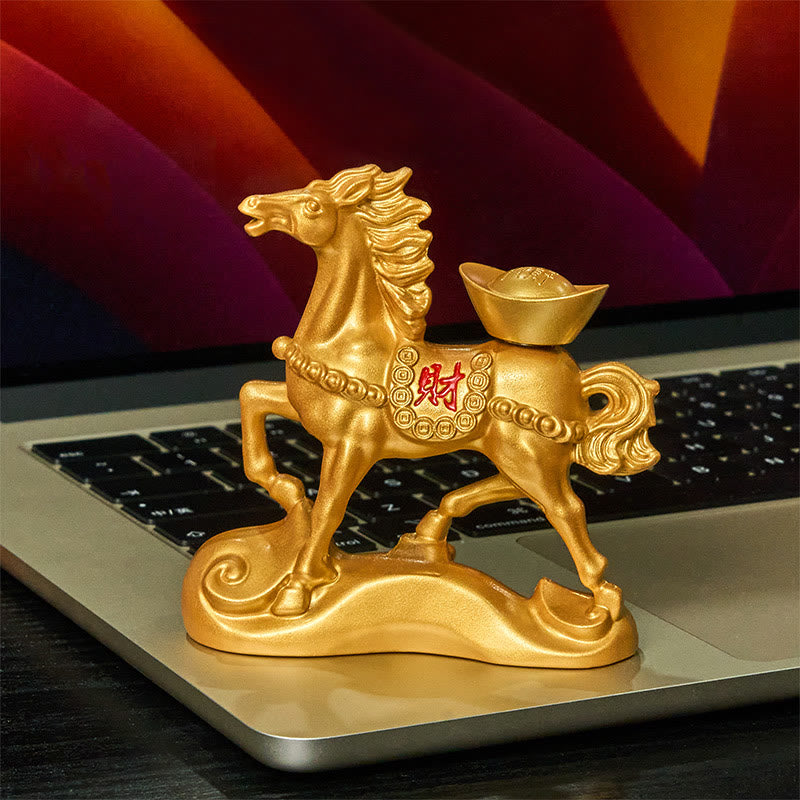 Buddha Stones Chinese Zodiac Year Of The Horse Attract Fortune Prosperity Home Decoration - image 2