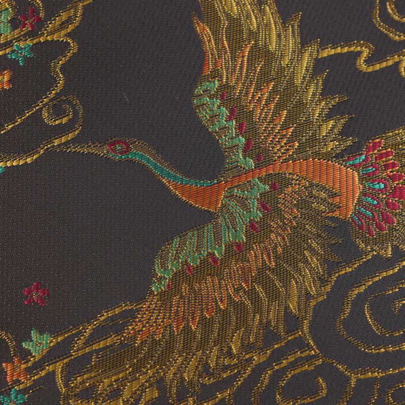 Buddha Stones Colorful Phoenix Auspicious Clouds Frog-Button Long Sleeve Men's Jacket With Pockets - image 10