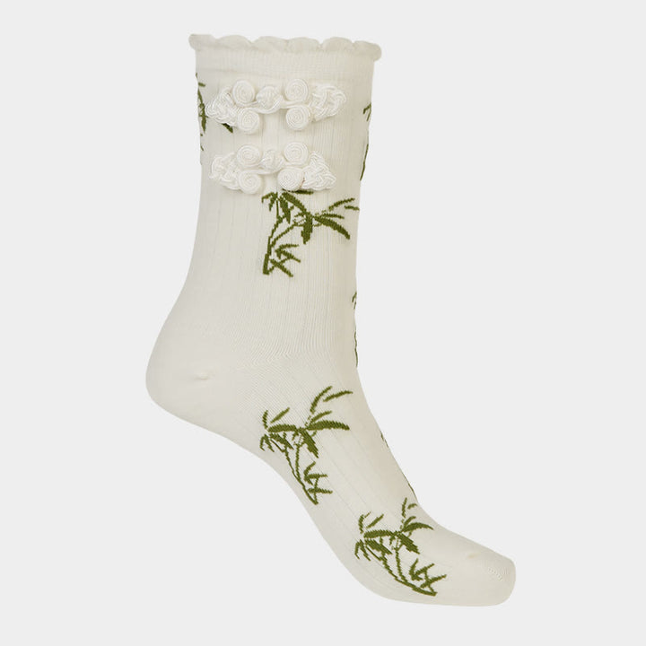 Buddha Stones "A New Beginning" Bamboo Micro Crew Women's Socks Includes Gift Message Card - image 22