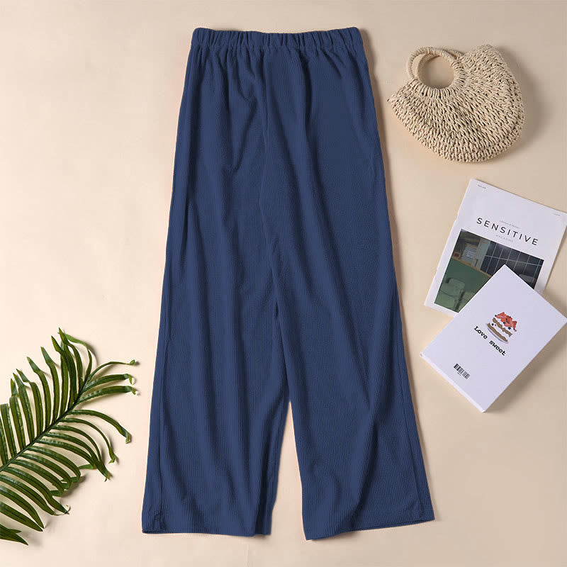 Buddha Stones Casual Corduroy Straight-leg Women's Pants With Pockets - image 28