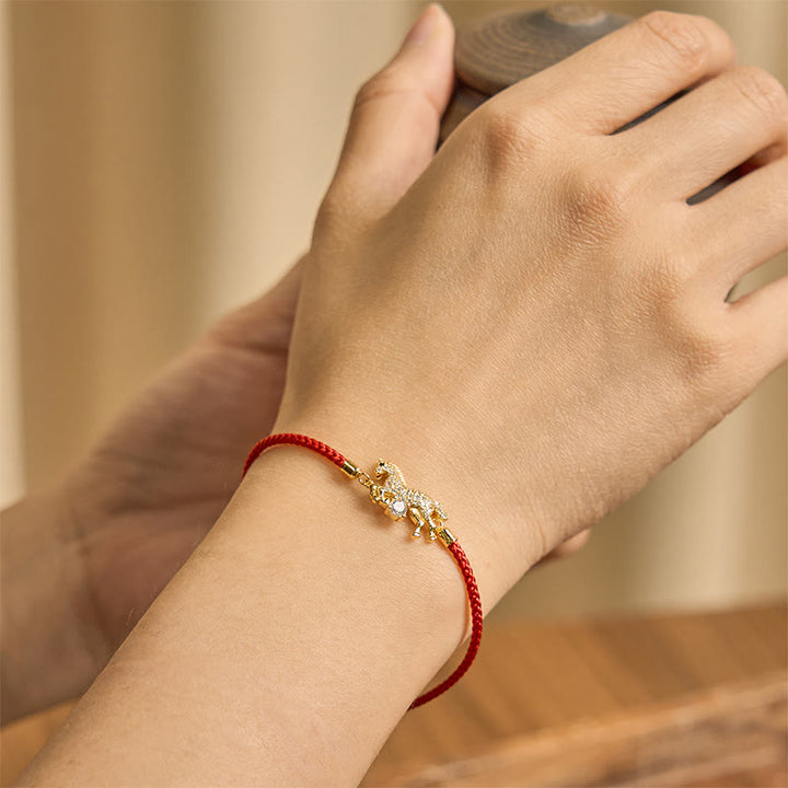 Buddha Stones "Wishing You Success & Good Luck" Year of the Horse String Includes Gift Message Card - image 4