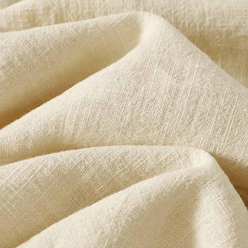 Buddha Stones Plain Chinese Frog-Button Long Sleeve Women's Cotton Linen Zen Clothing Shirt - image 11