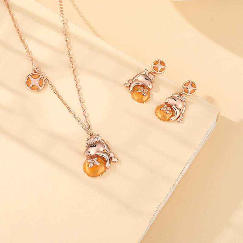 Buddha Stones 925 Sterling Silver Year Of The Horse Coins Design Blessing Necklace Pendant - image 9