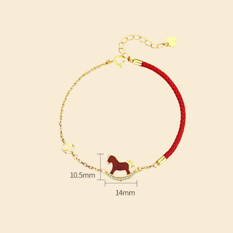 Buddha Stones 925 Sterling Silver Year Of The Horse Design Red Agate Confidence Earrings - image 14