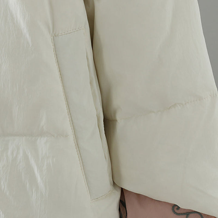 Buddha Stones Peach Blossom Embroidery Frog-Button Long Sleeve Thermal Women's Jacket With Pockets - image 22