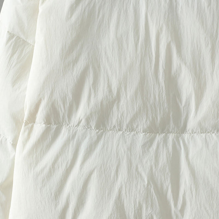 Buddha Stones Peach Blossom Embroidery Frog-Button Long Sleeve Thermal Women's Jacket With Pockets - image 23