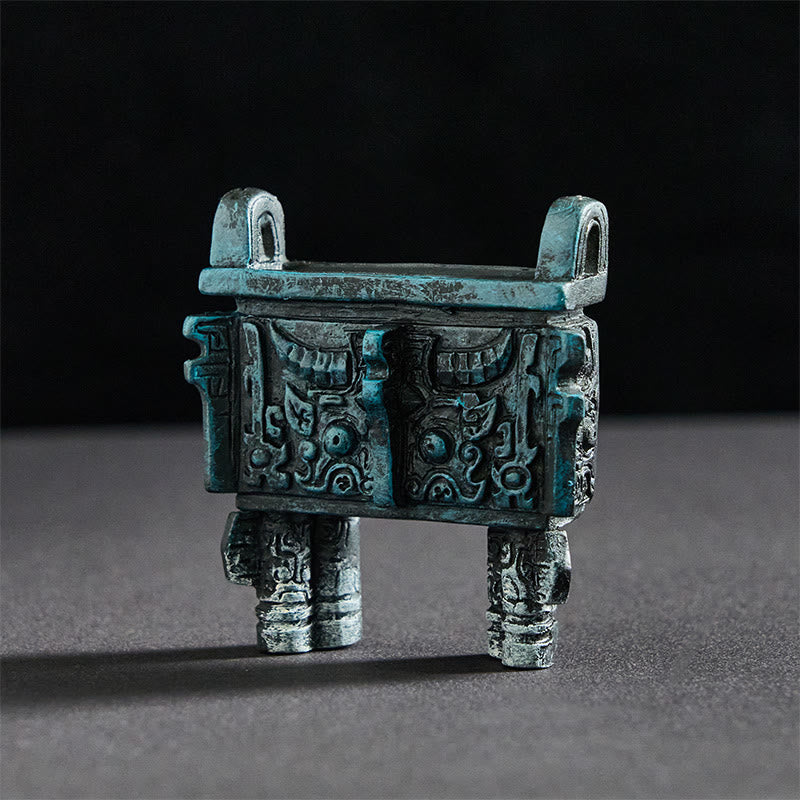 Buddha Stones FU Dogs Twins Buddha Square Ding Design Refrigerator Fridge Magnet Home Decoration - image 18