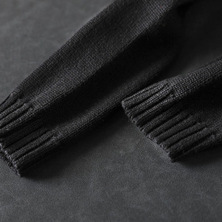 Buddha Stones Plain Knitted Colorful Buttons Design Cotton Women's Long Sleeve Cardigan Sweater - image 6