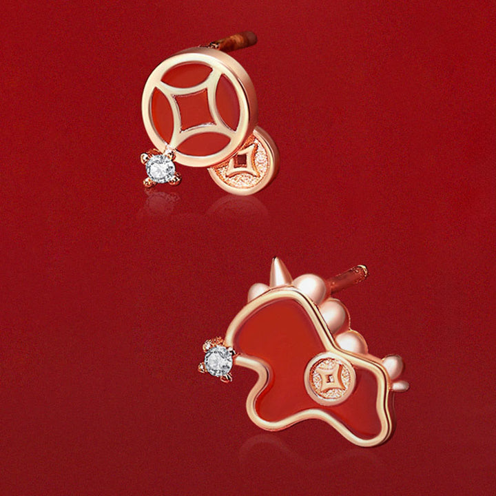 Buddha Stones 925 Sterling Silver Year Of The Horse Red String Red Agate Coin Charm Luck Bracelet - image 17