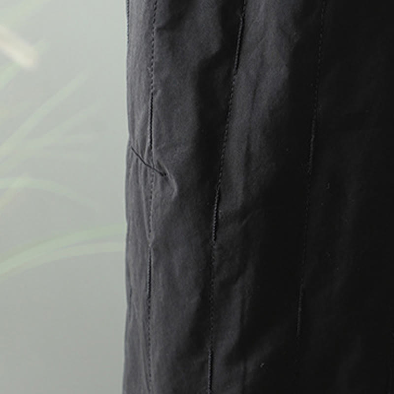 Buddha Stones Straight Lines Stripes Cotton Women's Harem Pants With Pockets - image 9