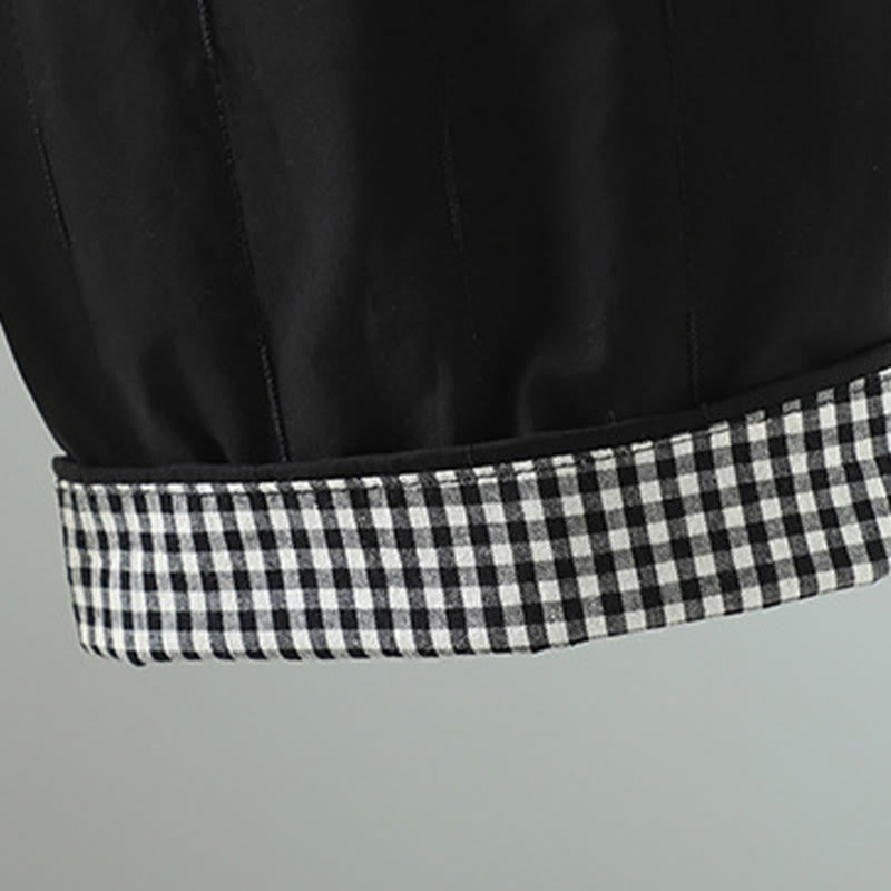 Buddha Stones Straight Lines Stripes Cotton Women's Harem Pants With Pockets - image 11