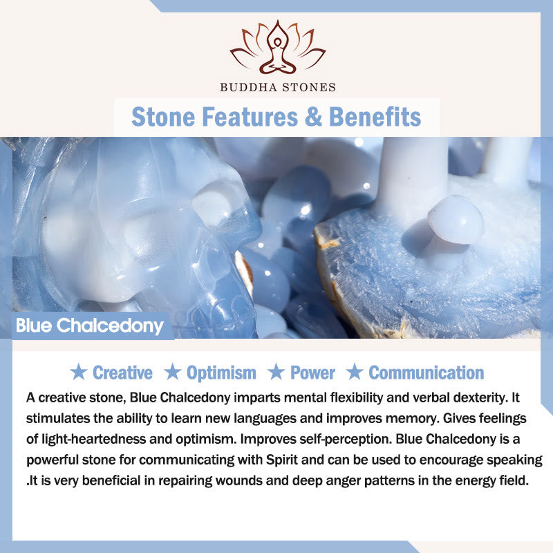 Buddha Stones Blue Chalcedony Citrine Heart Design Energy Key Chain Phone Hanging Decoration - image 6