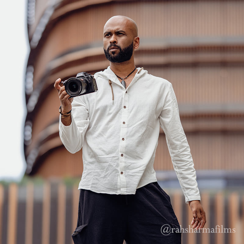 Buddha Stones Solid Color Long Sleeve Hooded Drawstring Buttons Cotton Men's Shirt - image 5