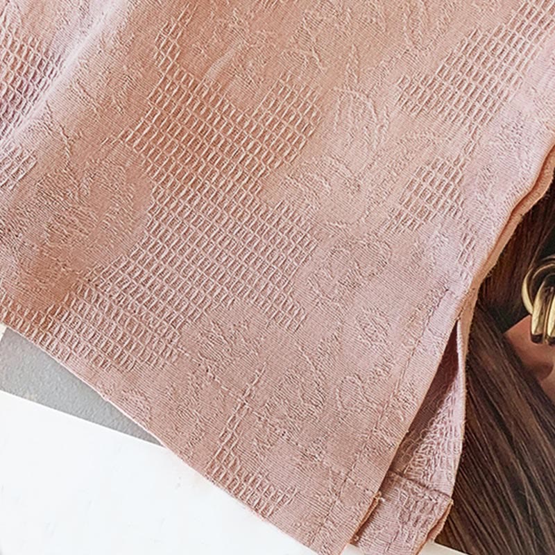 Buddha Stones Commute Jacquard Chinese Frog-Button Mandarin Collar Long Sleeve Women's Shirt - image 28