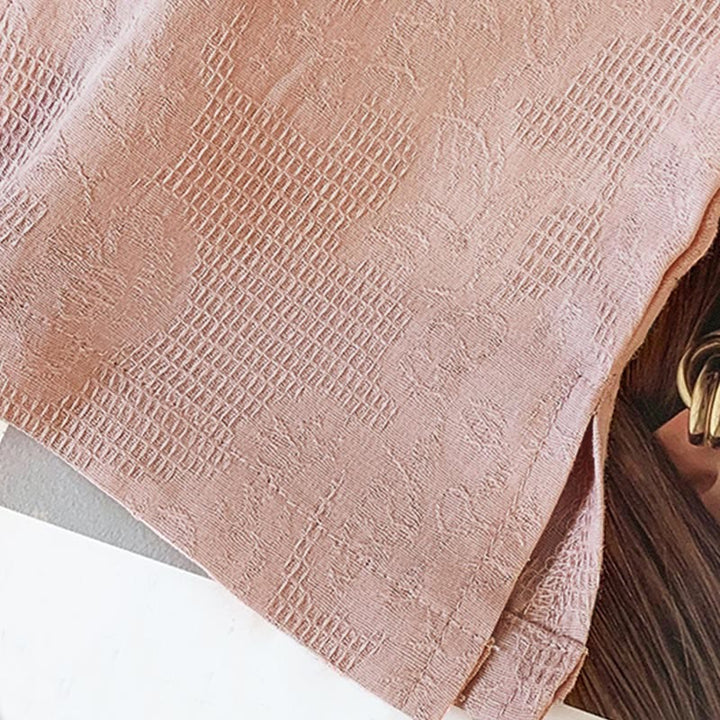 Buddha Stones Commute Jacquard Chinese Frog-Button Mandarin Collar Long Sleeve Women's Shirt - image 28