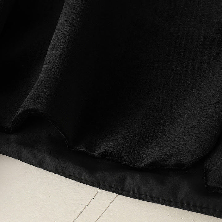 Buddha Stones Hanging Flower Design Women's Long Sleeve Thickened Jacket  - image 14