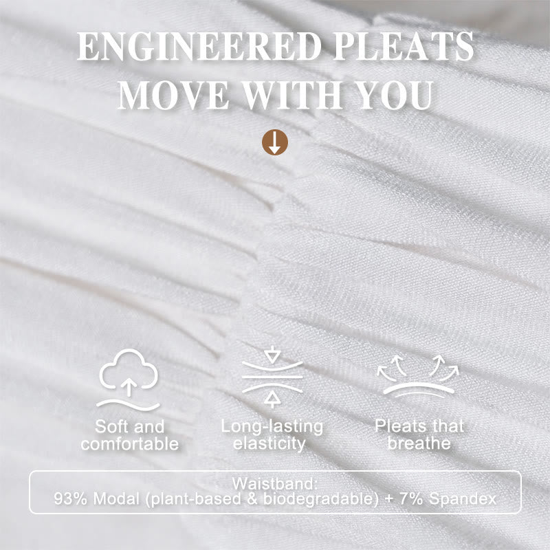 Buddha Stones Pure Cotton Minimalist Style Ginkgo Leaves Pattern Women's Elastic Waist Harem Pants - image 4