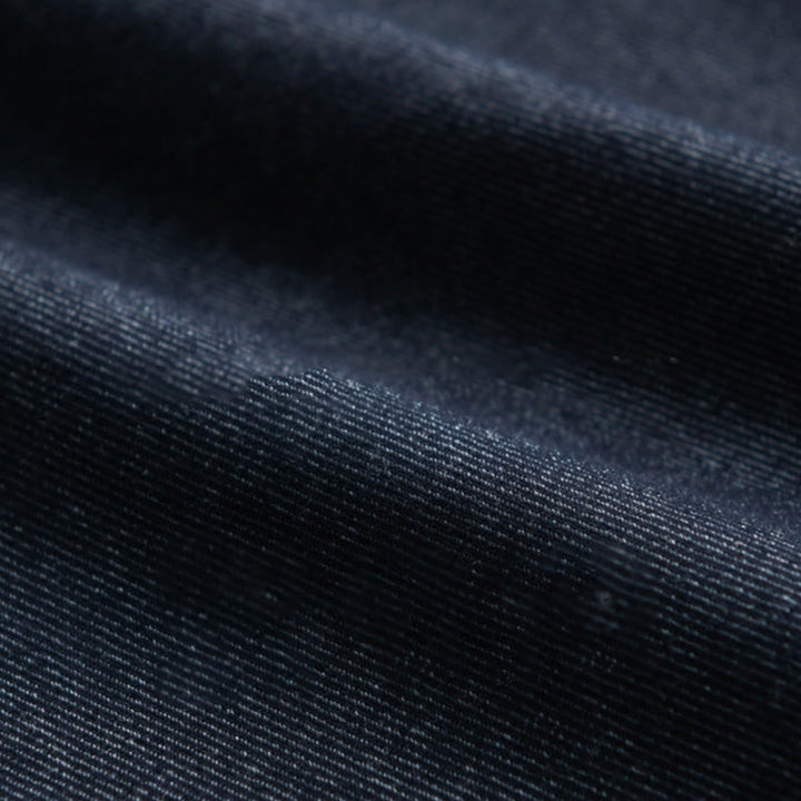 Buddha Stones Fall Plain Buttons Long Sleeve Men's Cotton Jacket With Pocket - image 5