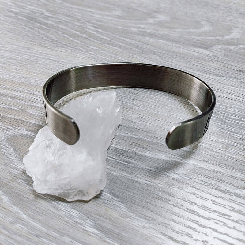 Buddha Stones The Tree Of Life Copper Open Balance Luck Cuff Bracelet Bangle - image 2