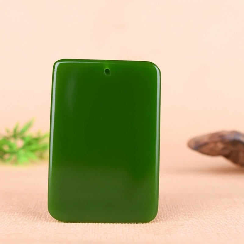 Buddha Stones Year Of The Horse Jade Abundance  Necklace Pendants - image 7