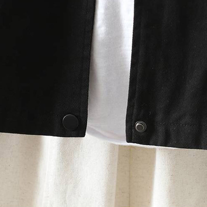 Buddha Stones Fall Button Down Women's Long Sleeve Outerwear Jacket With Pockets - image 30