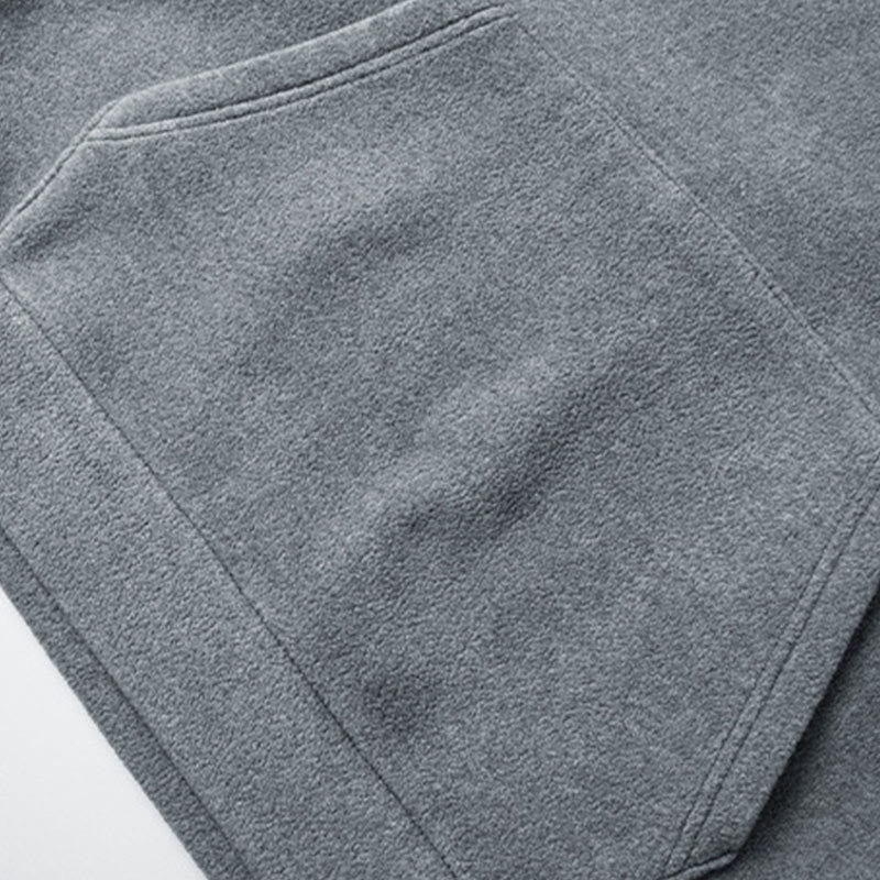 Buddha Stones Fall Winter Zipper Design Fleece Lined Long Sleeve Cotton Men's Hoodie - image 4