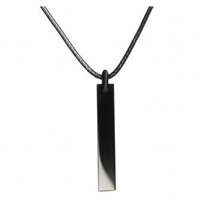 Buddha Stones Black Obsidian Blue Sandstone Transformation Necklace Pendant - image 5