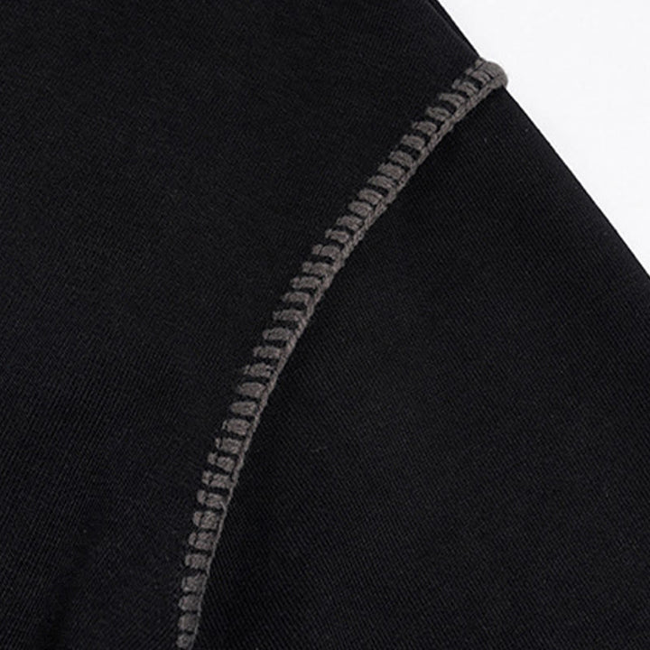 Buddha Stones Fall Polo Collar Button Men's Sweatshirt Cotton Pullover - image 8