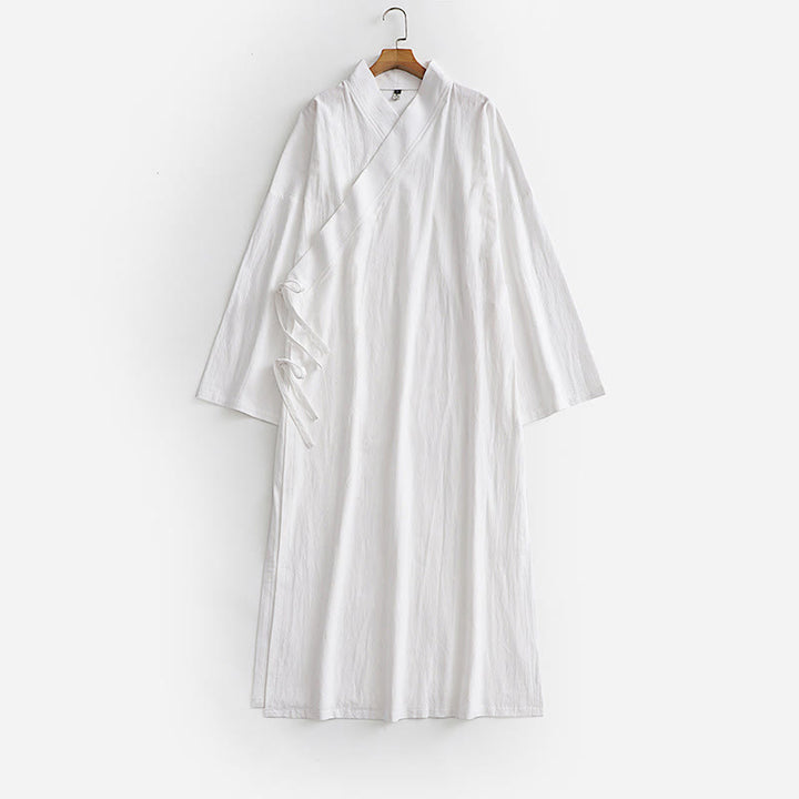 Buddha Stones Wudang Traditional Tai Chi Martial Arts Ceremony Long Sleeve Men's Taoist Long Robe - image 2