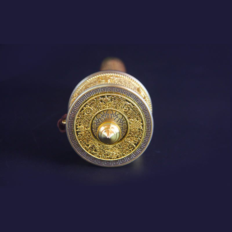 Tibetan Lucky Prayer Wheel Six True Words Decoration - image 6