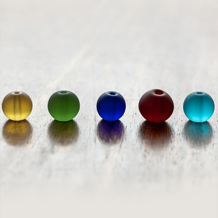 Buddha Stones Vajra Charm Liuli 108 Beads Spiritual Power Strength Mala - image 21