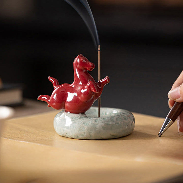 Buddha Stones Year Of The Horse 2026 New Year Home Decoration Incense Burner - image 14