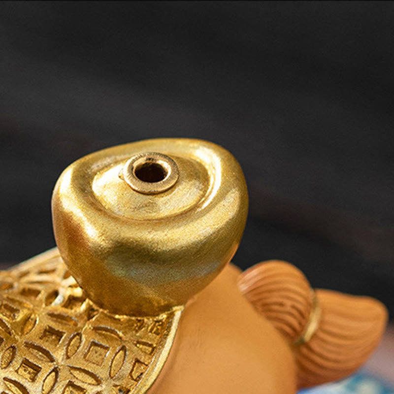 Buddha Stones Year Of The Horse 2026 New Year Ingot Attracting Wealth Home Decoration Incense Burner - image 12