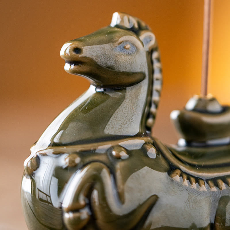 Buddha Stones Year Of The Horse 2026 New Year Ingot Luck Incense Burner - image 7