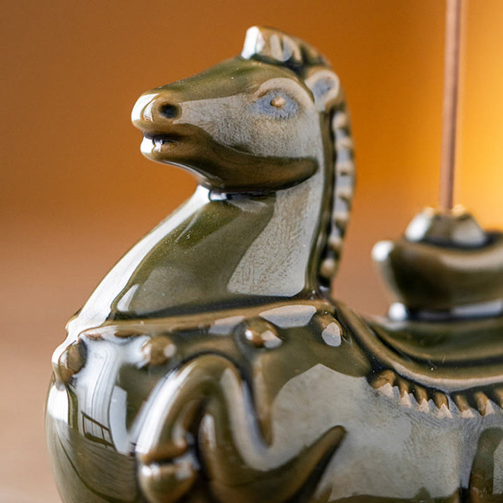 Buddha Stones Year Of The Horse 2026 New Year Ingot Luck Incense Burner - image 7