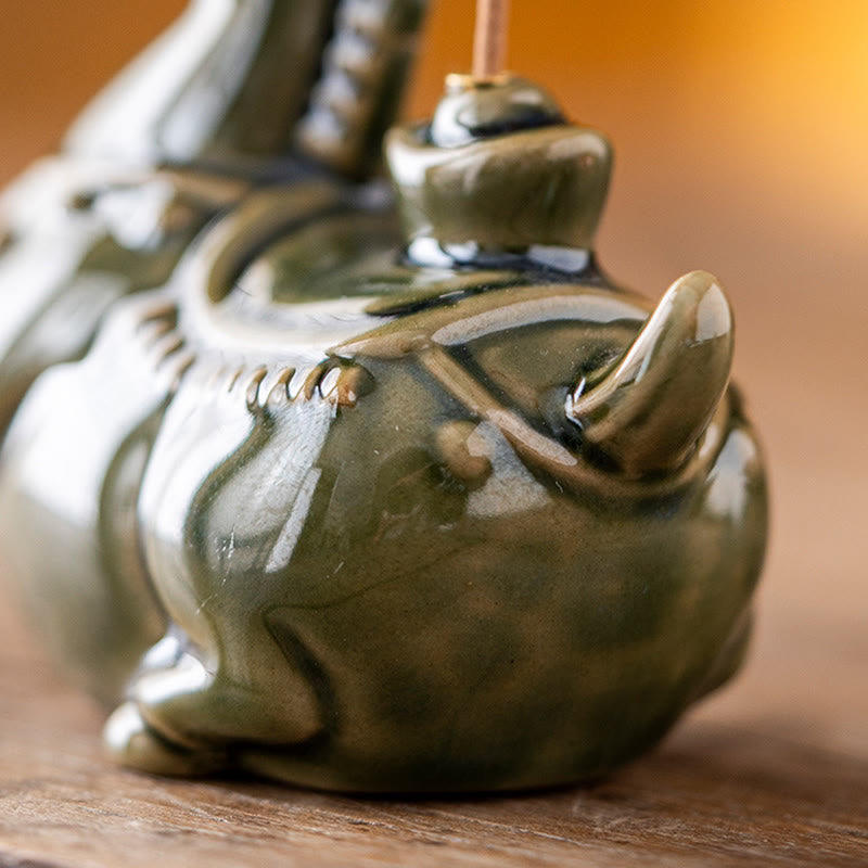 Buddha Stones Year Of The Horse 2026 New Year Ingot Luck Incense Burner - image 9