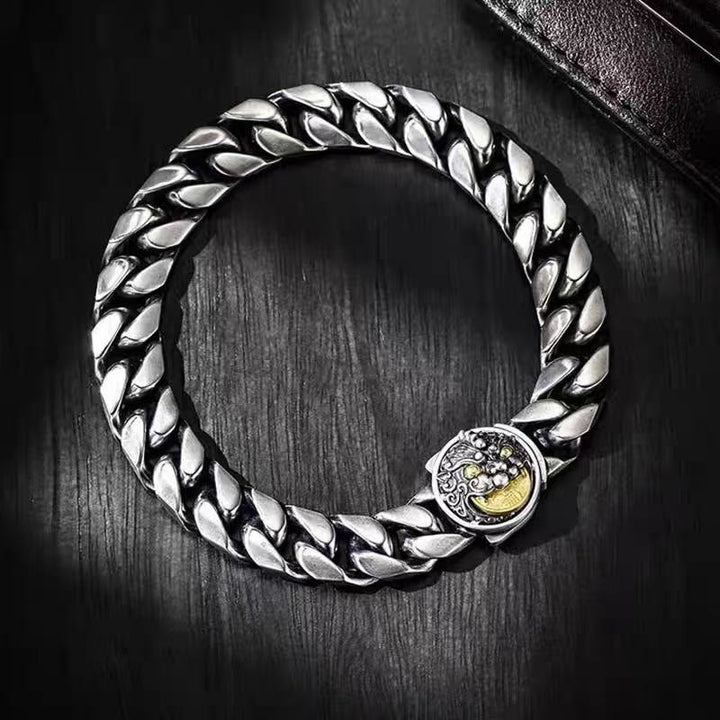 Buddha Stones Copper PiXiu Wealth Luck Bracelet - image 1