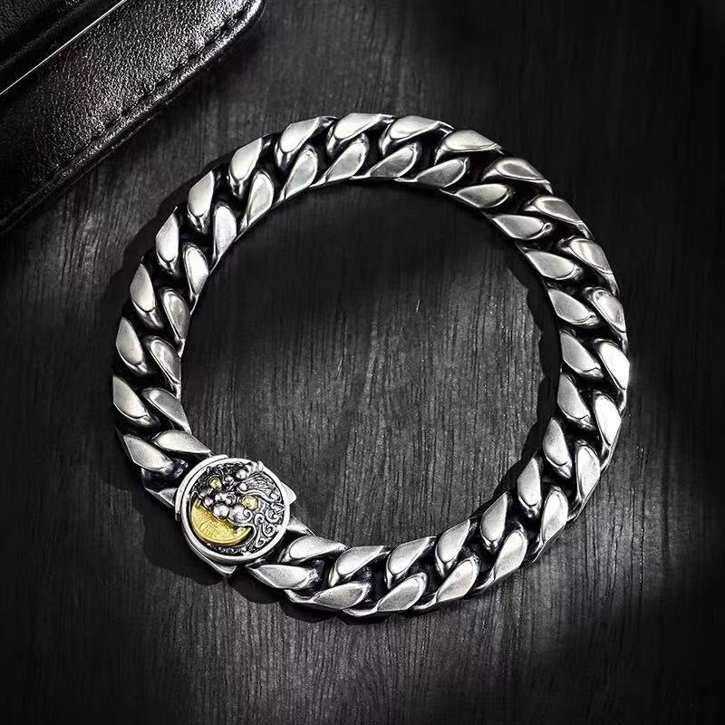 Buddha Stones Copper PiXiu Wealth Luck Bracelet - image 2