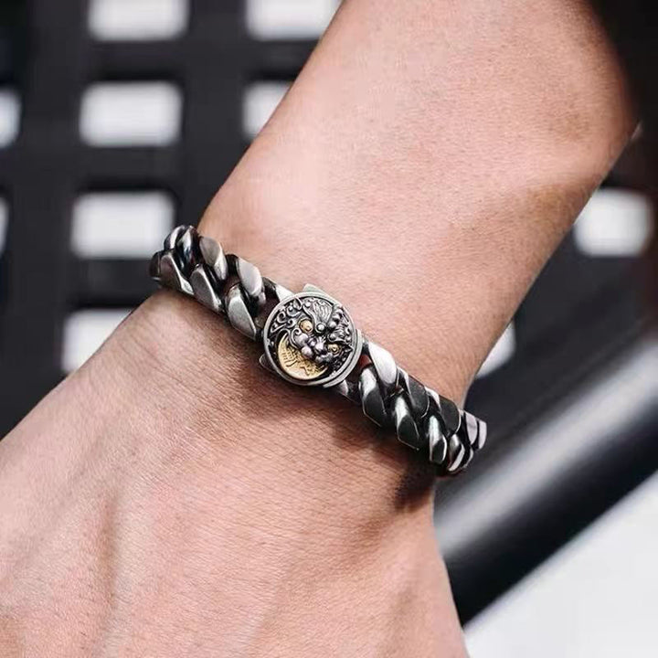 Buddha Stones Copper PiXiu Wealth Luck Bracelet - image 3