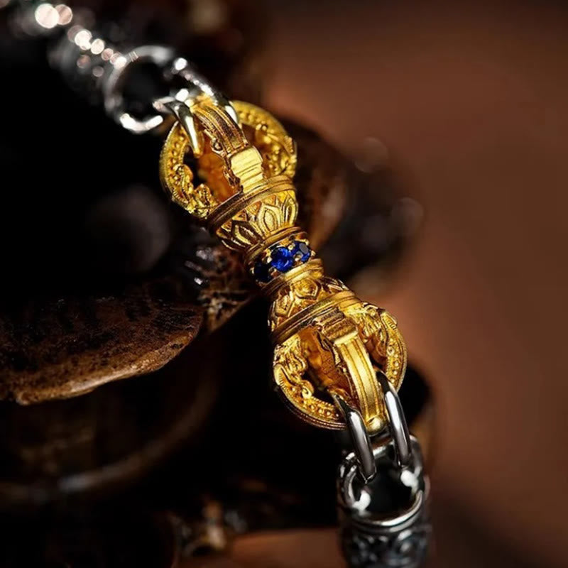 Buddha Stones Copper Balance Luck Bracelet - image 3