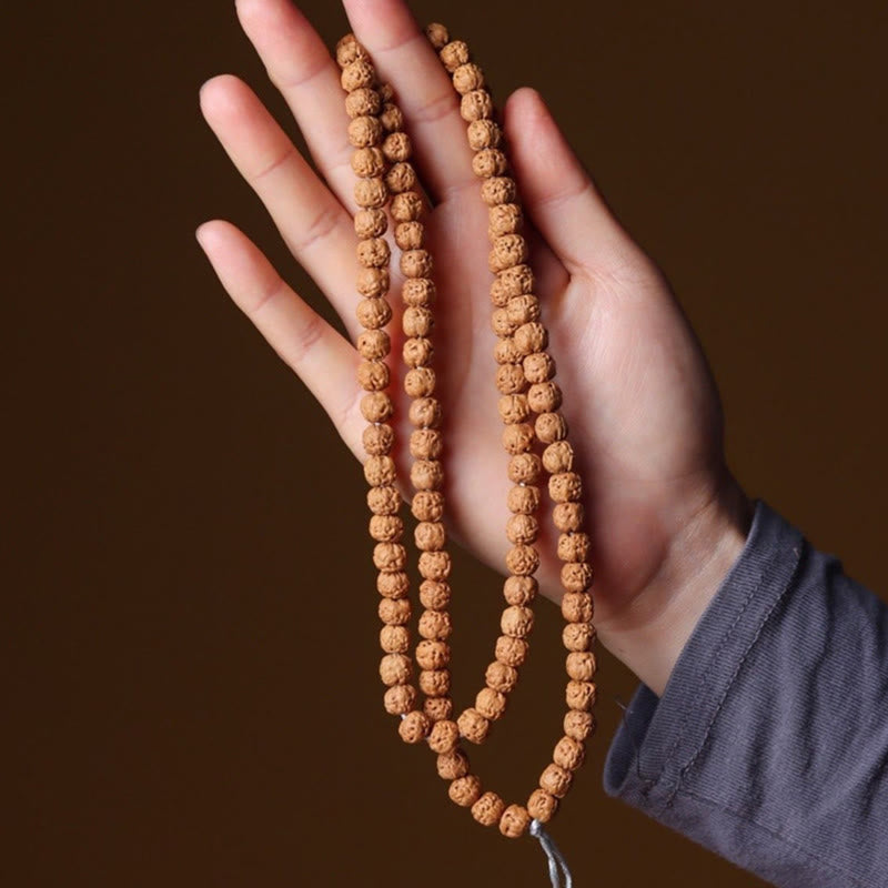 Buddha Stones Tibetan 108 Beads Bodhi Seed Wealth Auspiciousness Mala - image 3