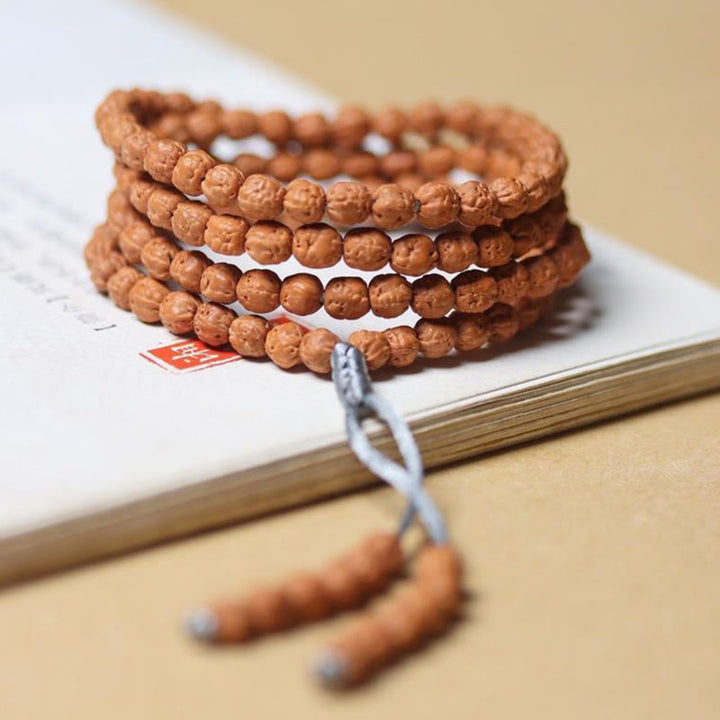 Buddha Stones Tibetan 108 Beads Bodhi Seed Wealth Auspiciousness Mala - image 2