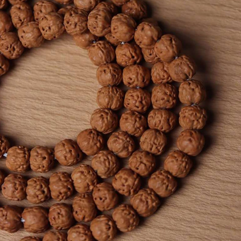 Buddha Stones Tibetan 108 Beads Bodhi Seed Wealth Auspiciousness Mala - image 4